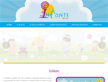 Tablet Screenshot of infantedc.com.br